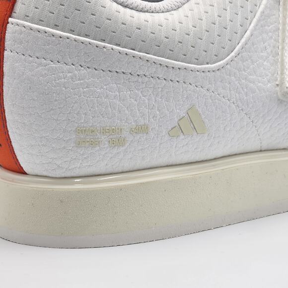 Adidas Powerlift 5 Weightlifting Shoes JP9878 White Dark Blue Mens Size 10.5 New main image 10